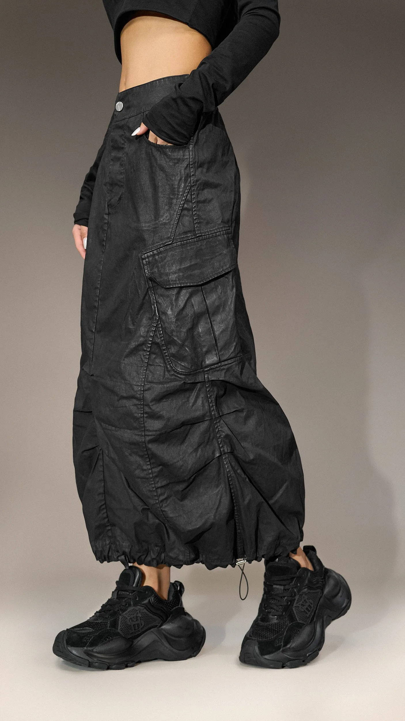 "Made by Society" Cargo Skirt - F25297 sold by Made by Society product image thumbnail 2