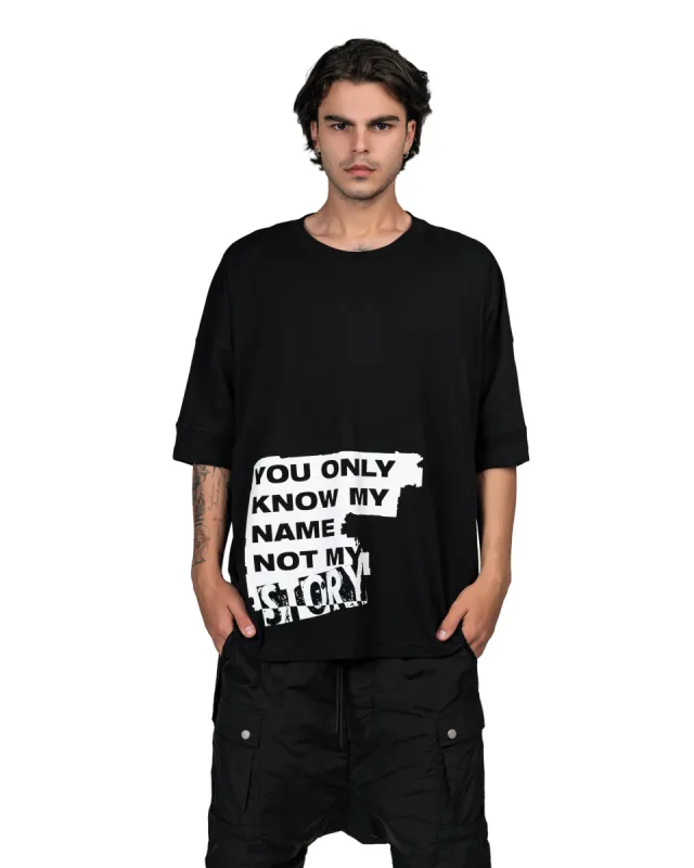Not my story t-shirt - T14395 sold by Made by Society
