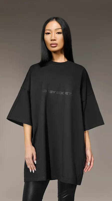 Oversized "Made by Society" T-Shirt - T25869 sold by Made by Society