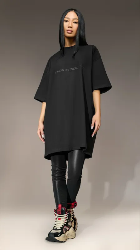 Oversized "Made by Society" T-Shirt - T25867 sold by Made by Society