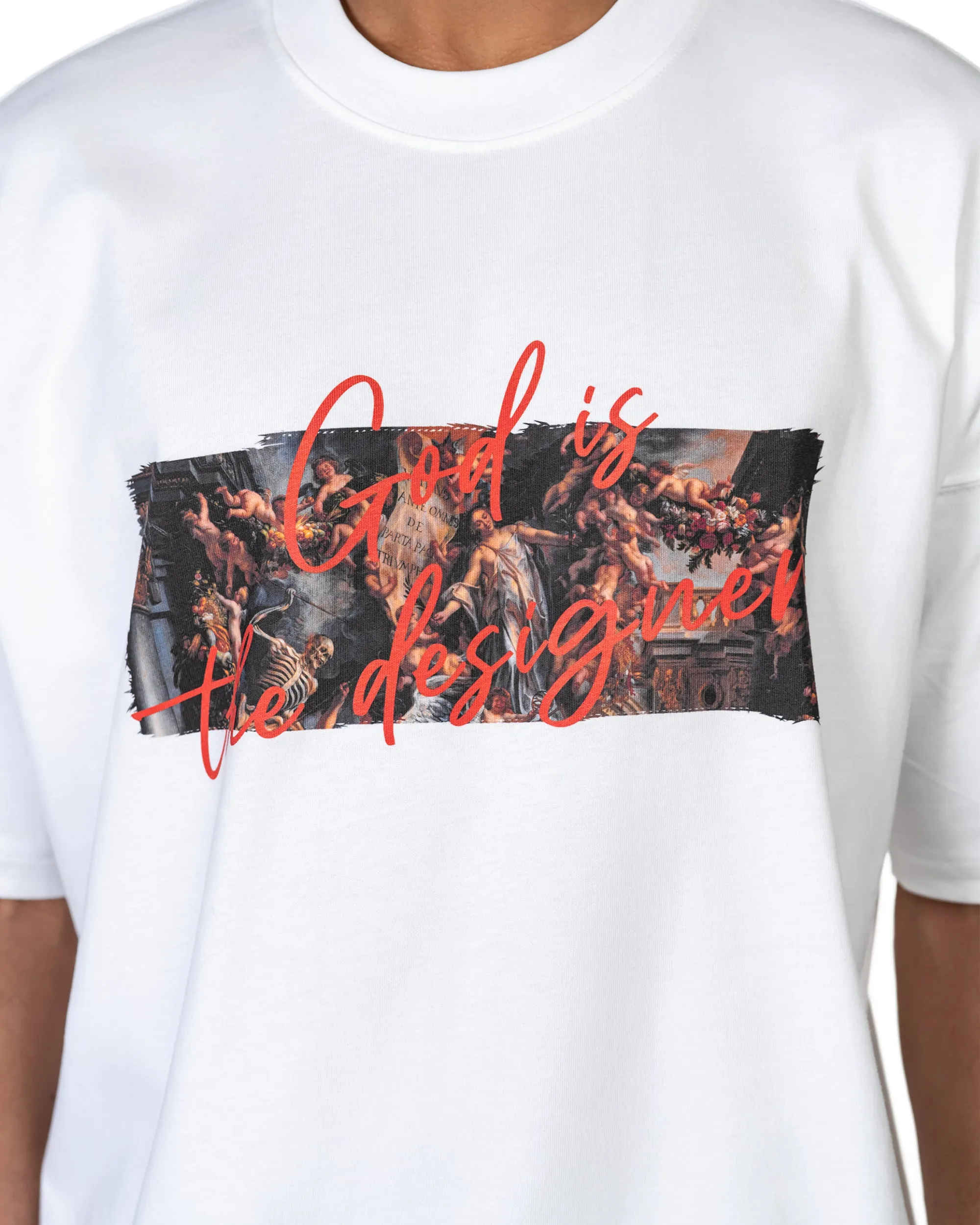 God is the designer t-shirt - T14207 sold by Made by Society product image thumbnail 5
