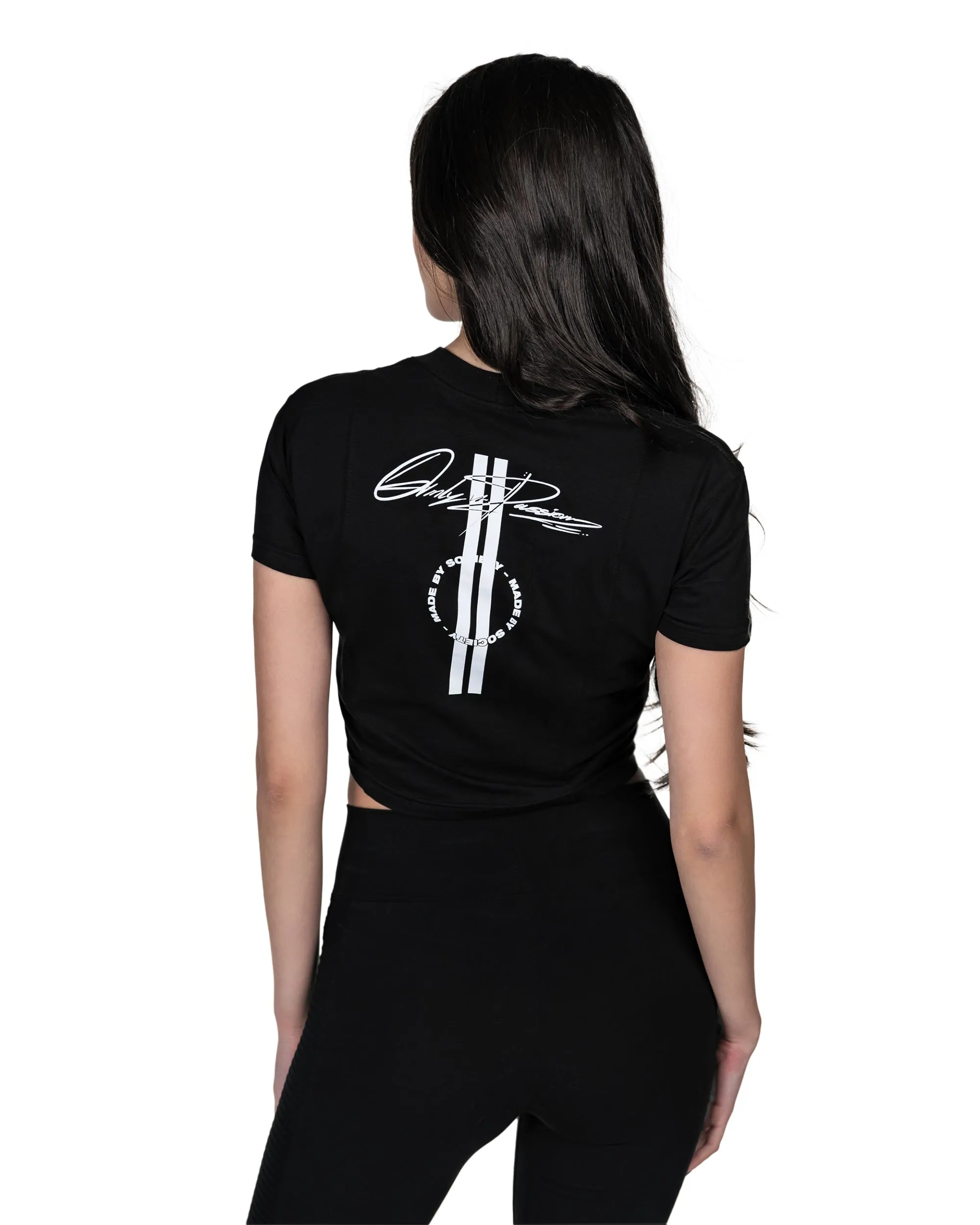 Crop fit t-shirt - T24465 sold by Made by Society product image thumbnail 4