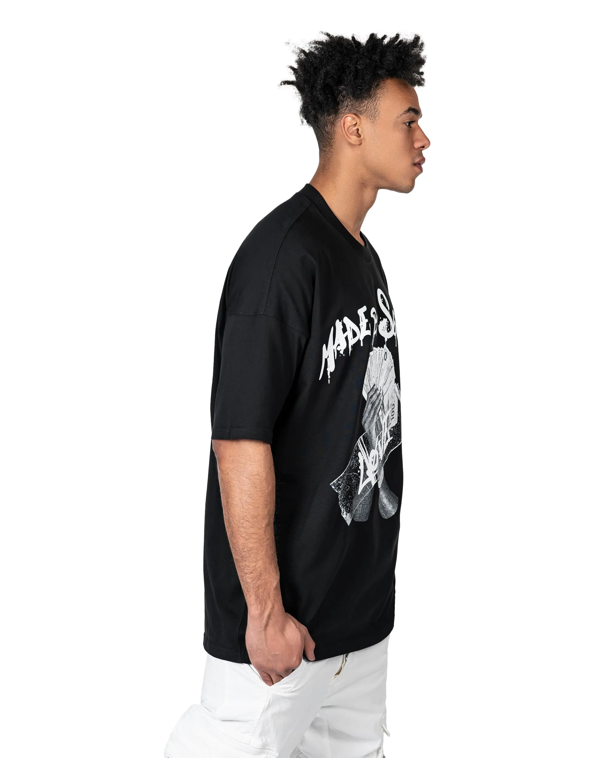 Love money t-shirt - T14294 sold by Made by Society product image thumbnail 4