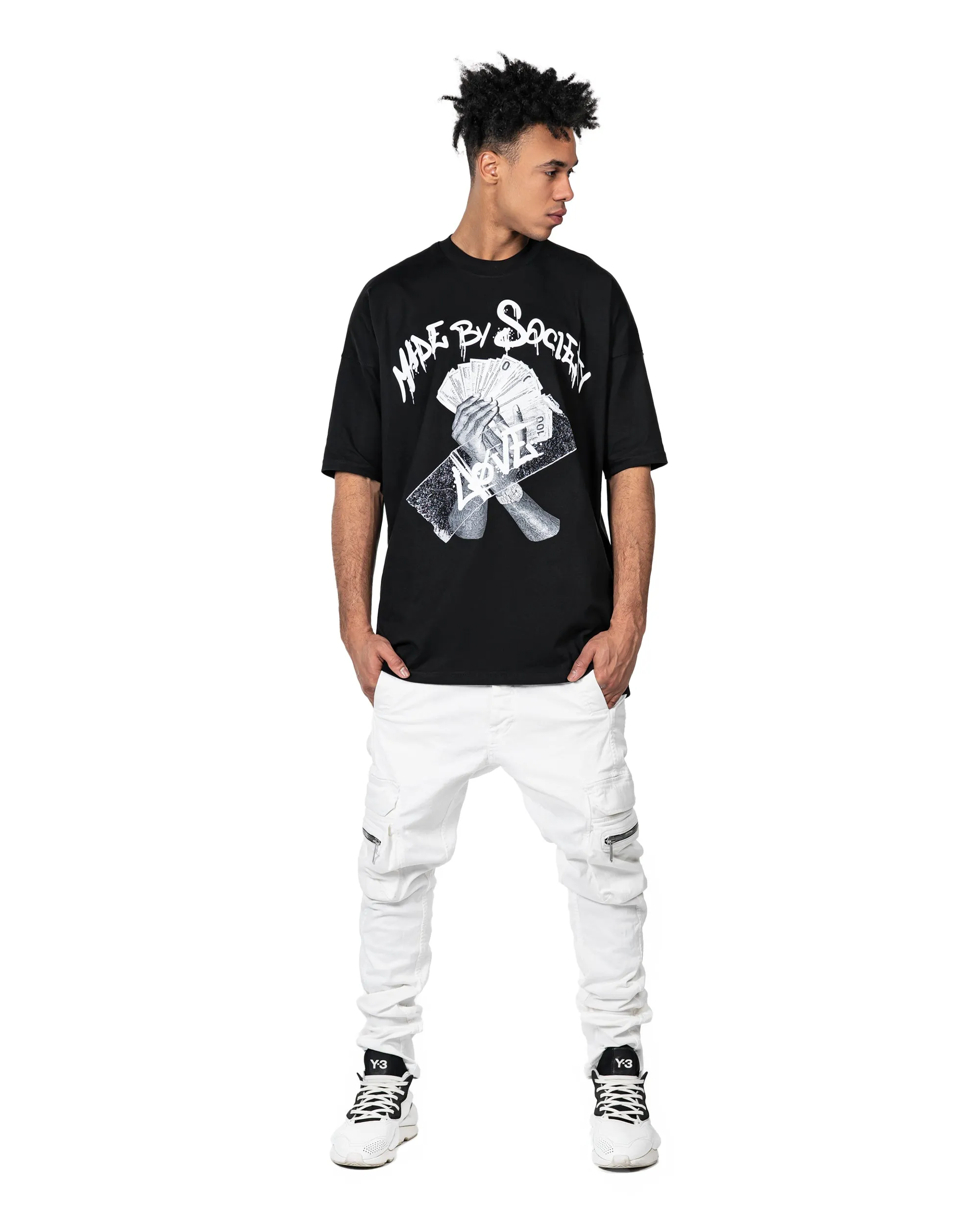 Love money t-shirt - T14294 sold by Made by Society product image thumbnail 3