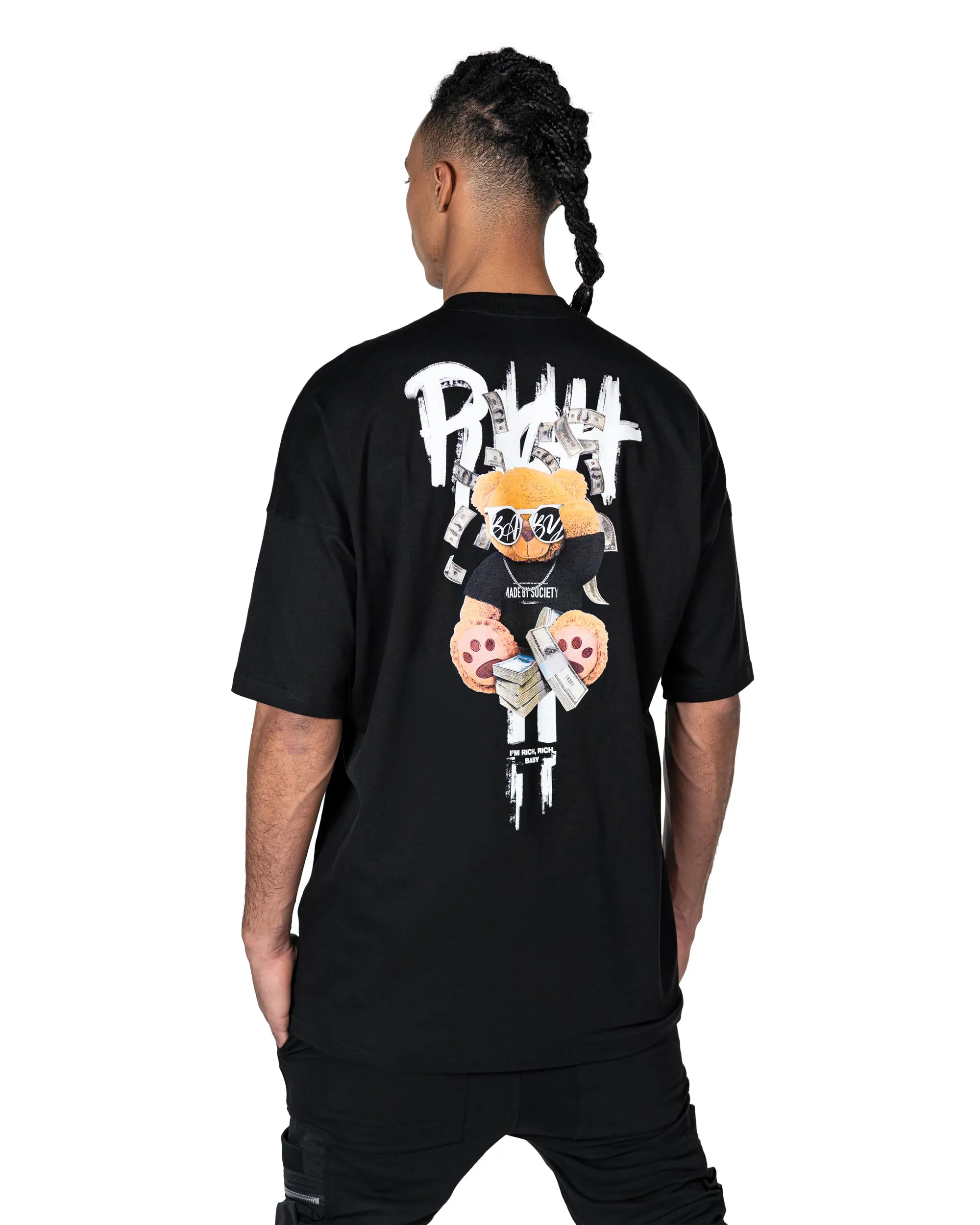 Rich bear t-shirt - T14146 sold by Made by Society