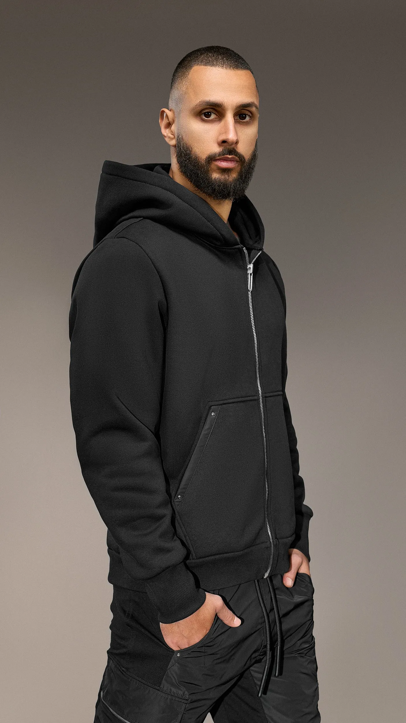 Zip-Up Hoodie Made by Society - H15922 sold by Made by Society product image thumbnail 4
