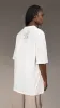 Oversized White T-Shirt Made By Society - T25363 sold by Made by Society