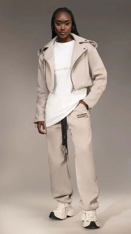Oversized White T-Shirt Made By Society - T25363 sold by Made by Society