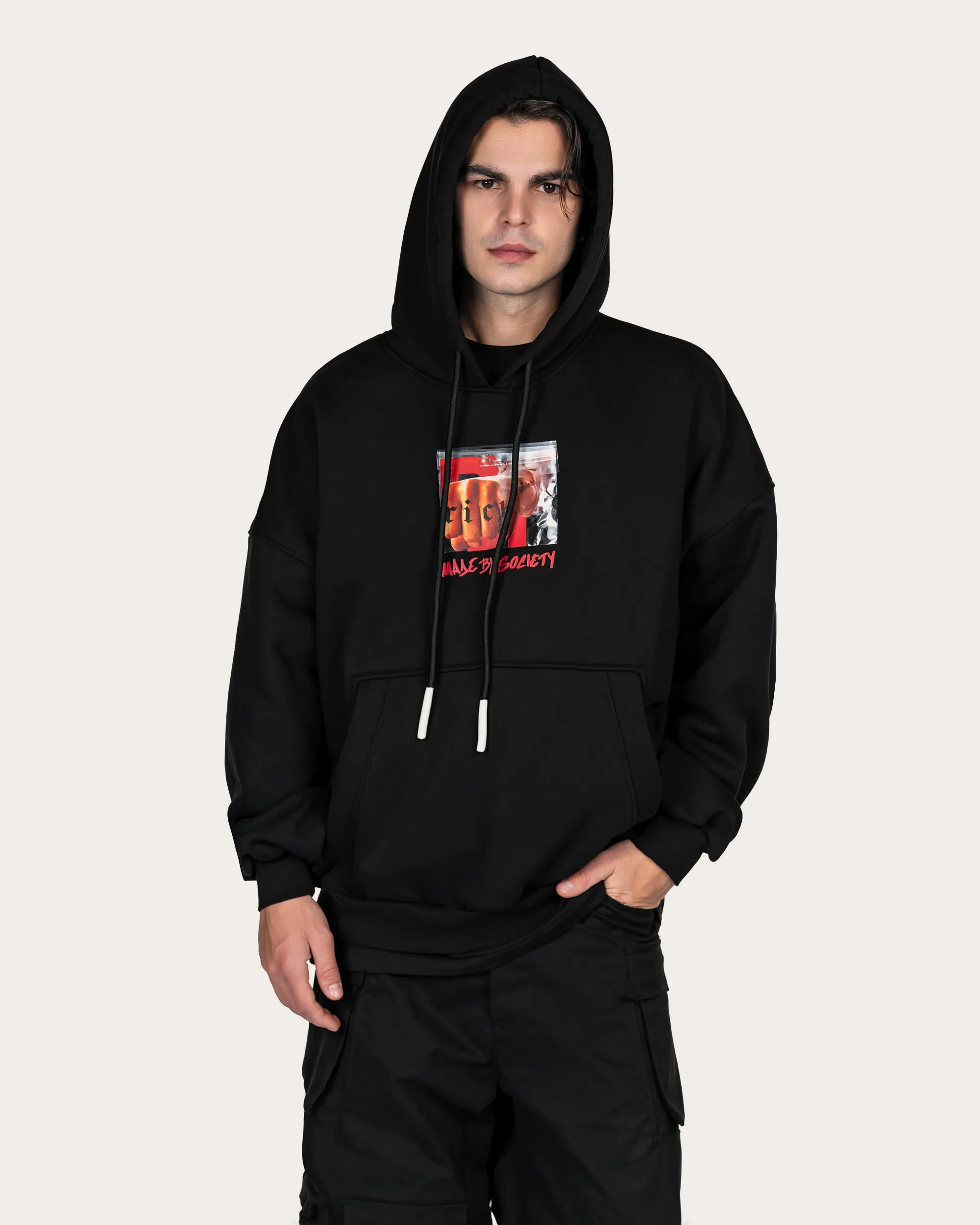 Zero f/cks given hoodie - H14929 sold by Made by Society product image thumbnail 3