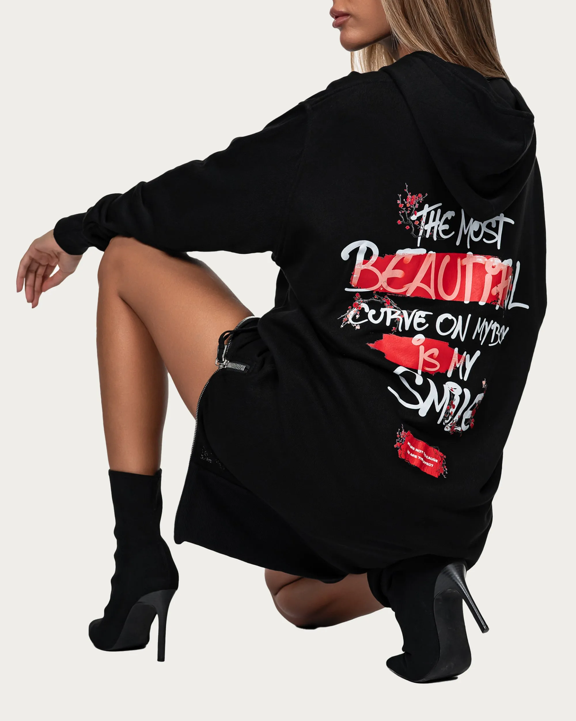 Beautiful smile hoodie - H21508 sold by Made by Society product image thumbnail 5