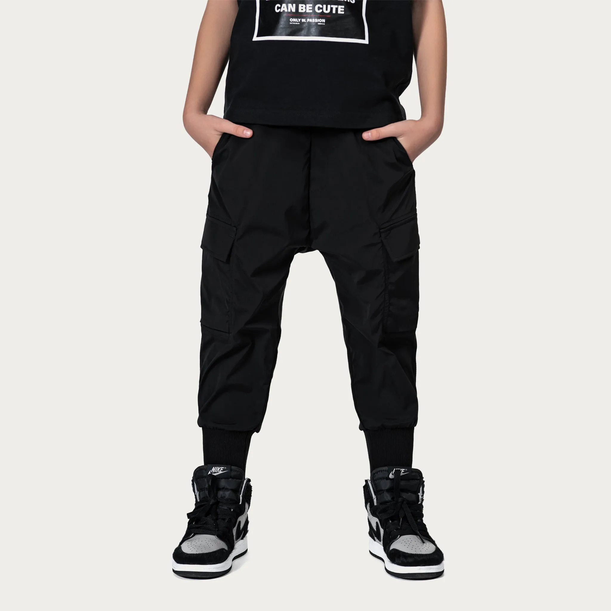 Patch cargo pants - P34177 sold by Made by Society