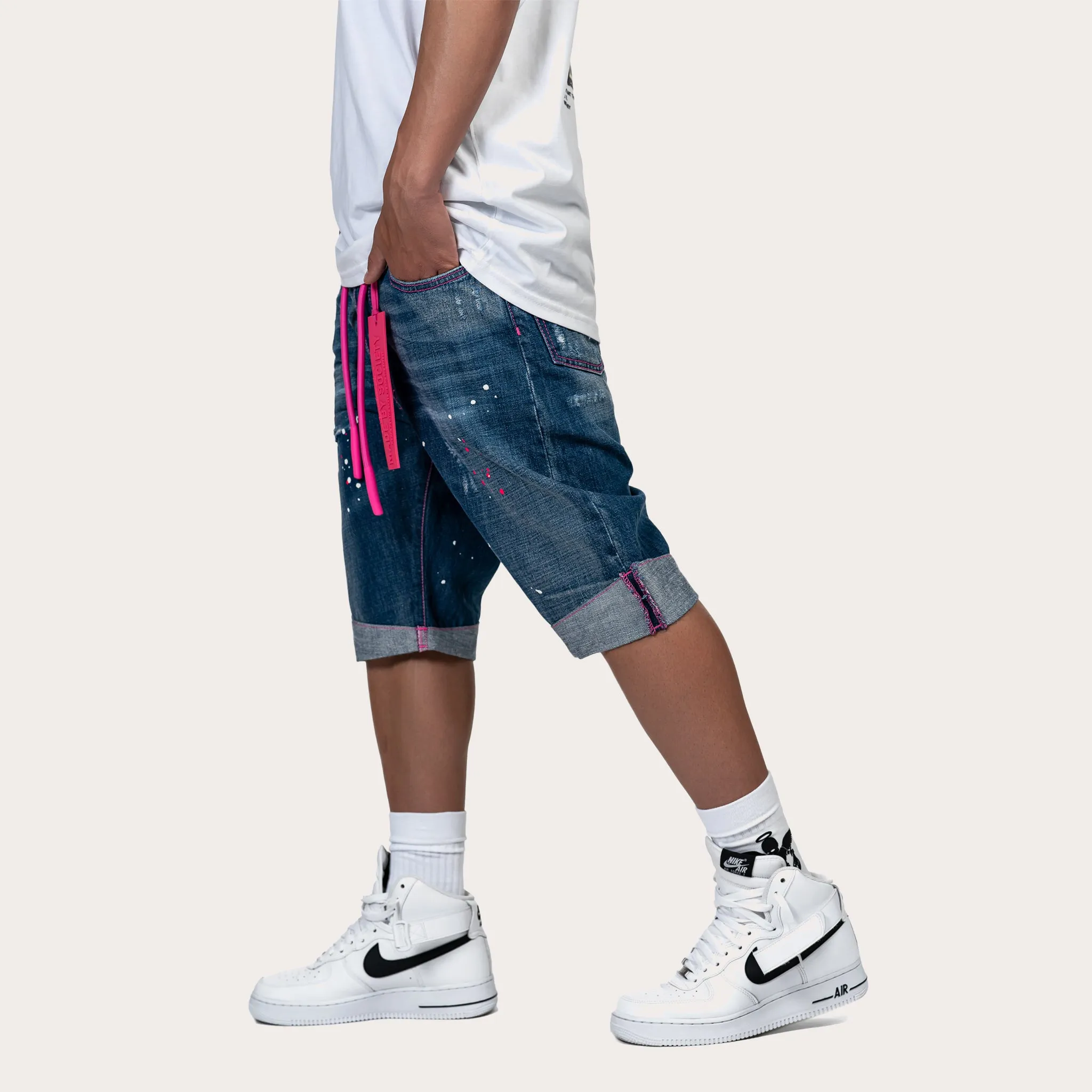 Paint Short Jeans - B13683 sold by Made by Society product image thumbnail 2