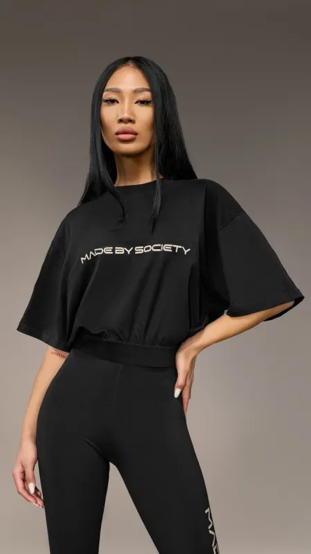 "Made By Society" Crop Top - T25918 sold by Made by Society