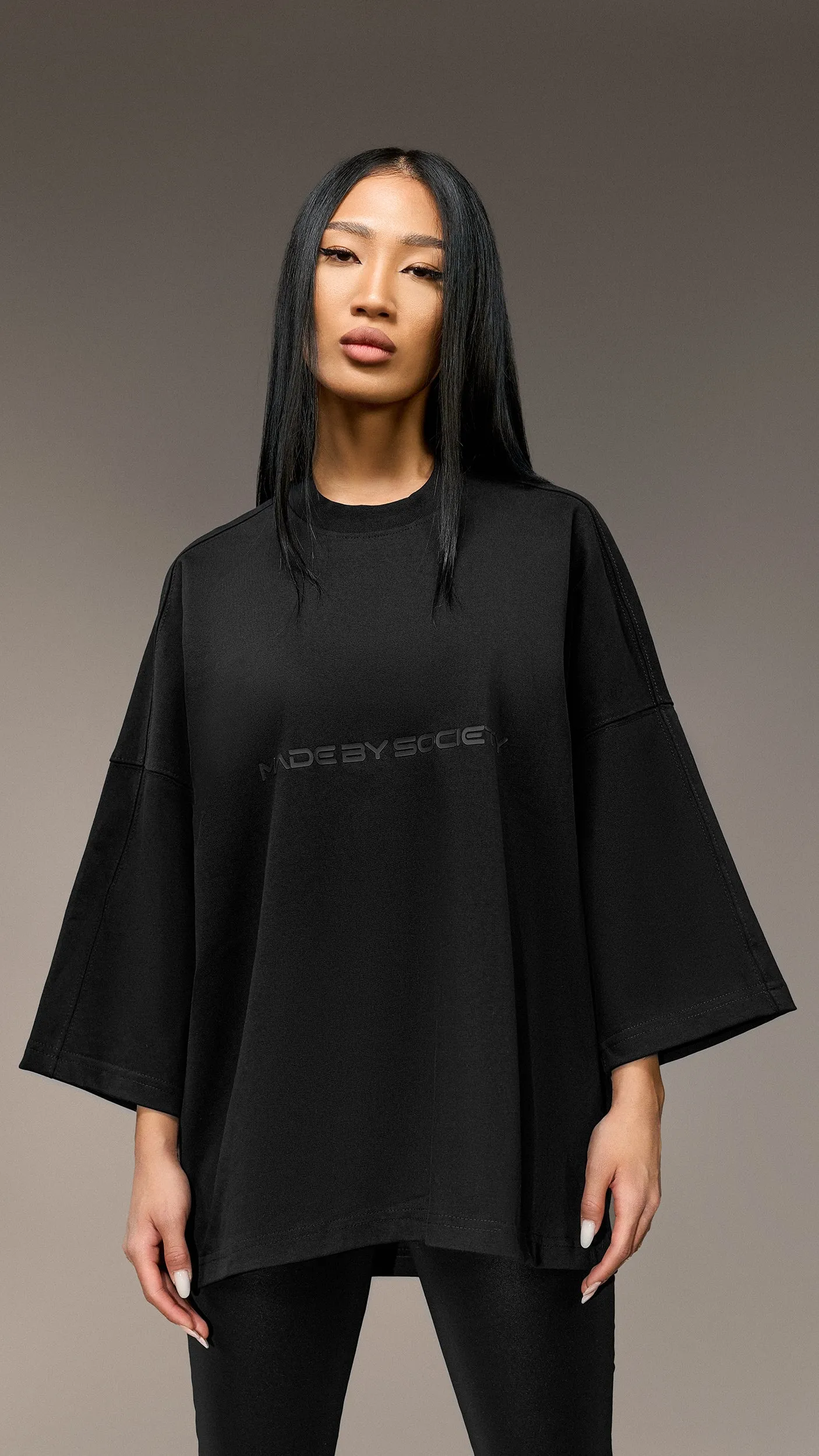 Oversized T-shirt Made By Society - T25868 sold by Made by Society