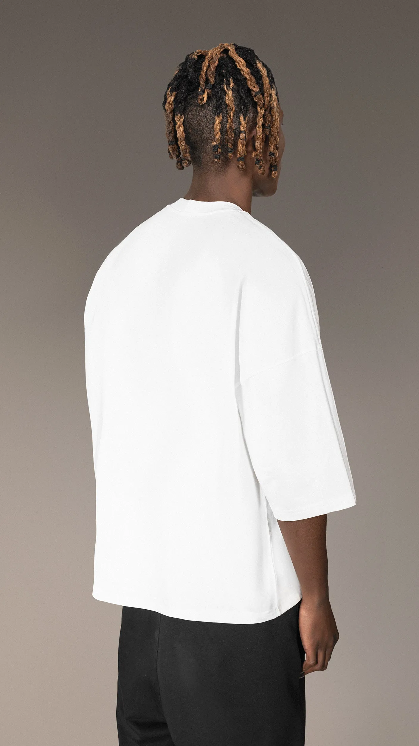 Oversized Crop T-Shirt Made by Society - T15781 sold by Made by Society product image thumbnail 4