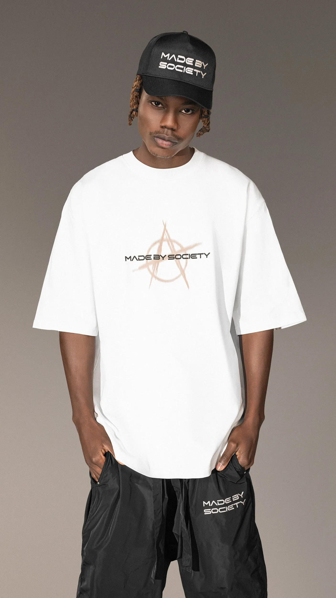 "ANARCHY" T-shirt - T15773 sold by Made by Society product image thumbnail 2