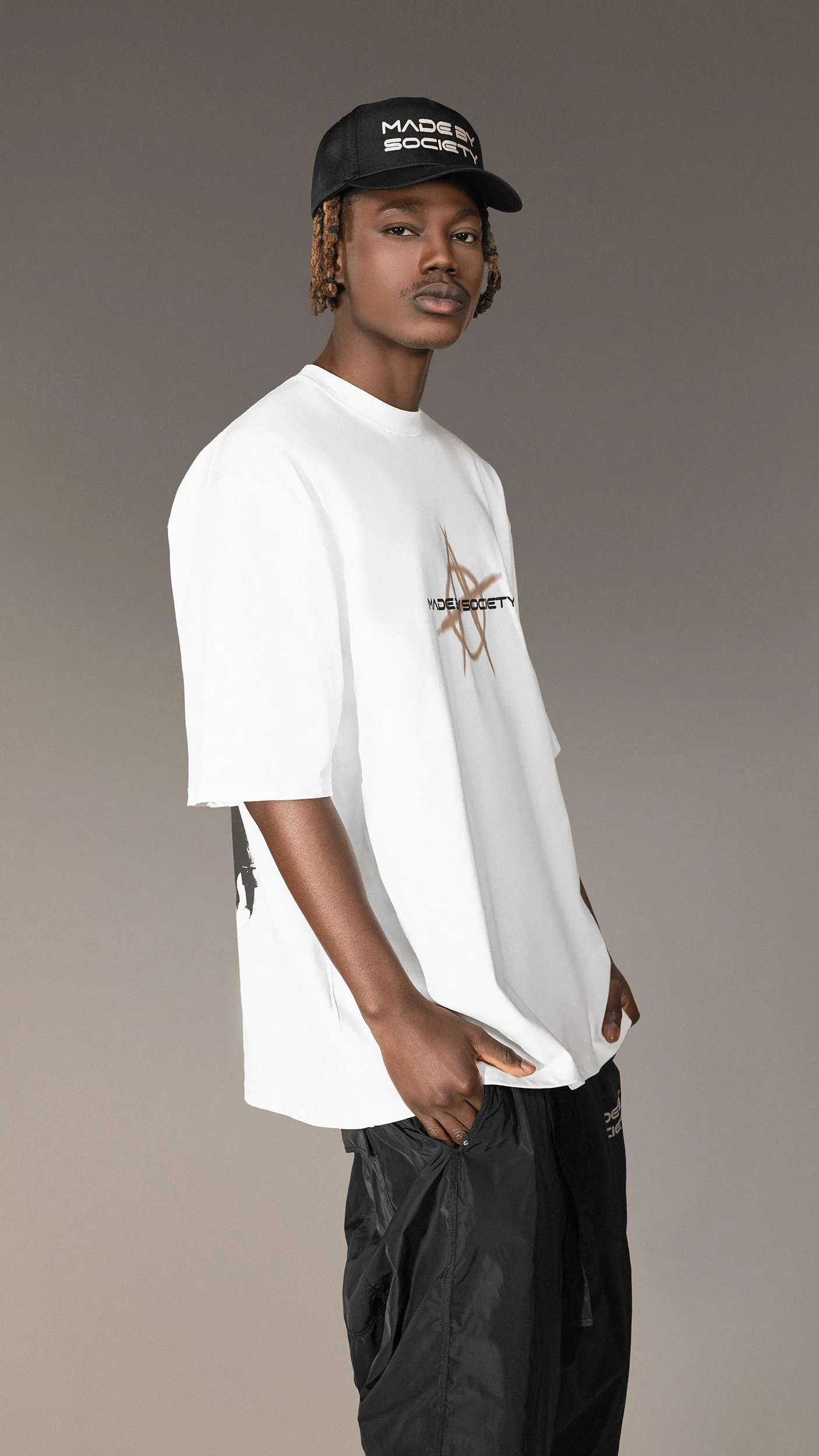 "ANARCHY" T-shirt - T15773 sold by Made by Society product image thumbnail 4