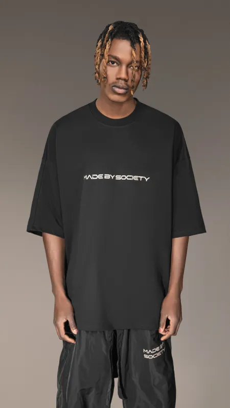Oversized T-Shirt "MADE BY SOCIETY" - T15771 sold by Made by Society