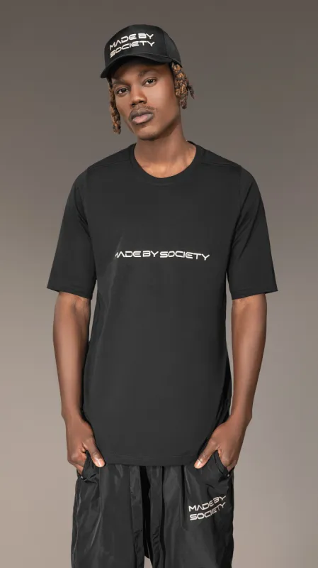 "Made By Society" Black T-Shirt - T12860 sold by Made by Society