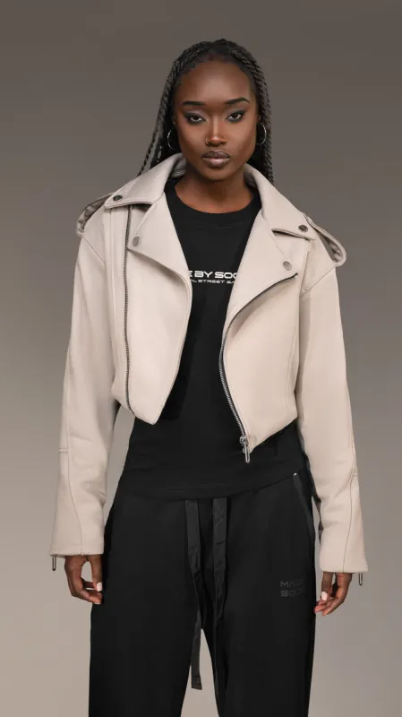 MADE BY SOCIETY Biker Jacket - J25728 sold by Made by Society