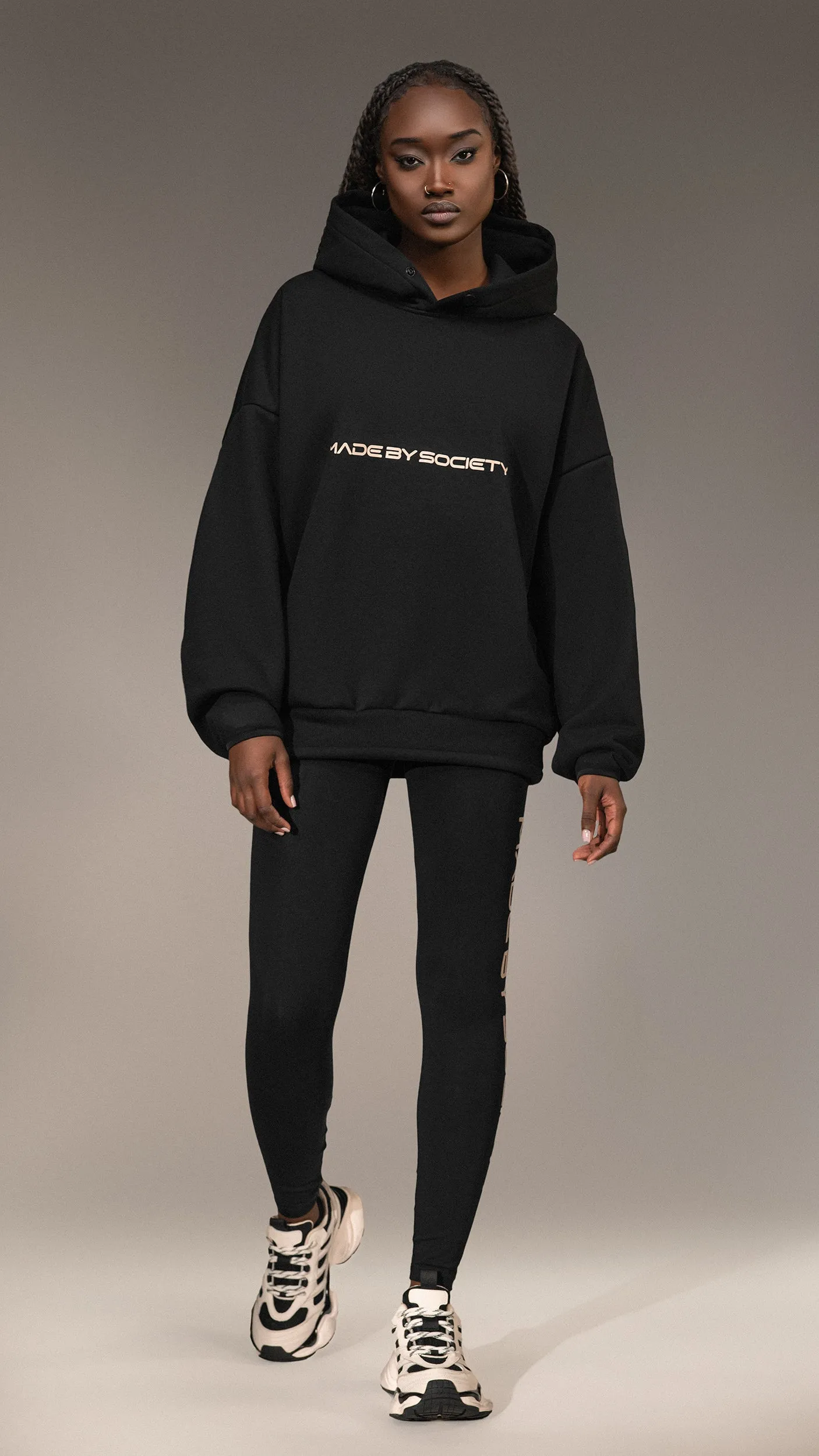 Oversized Hoodie "MADE BY SOCIETY" - H25675 sold by Made by Society product image thumbnail 2