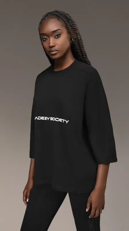 Made By Society oversized T-Shirt - T25673 sold by Made by Society