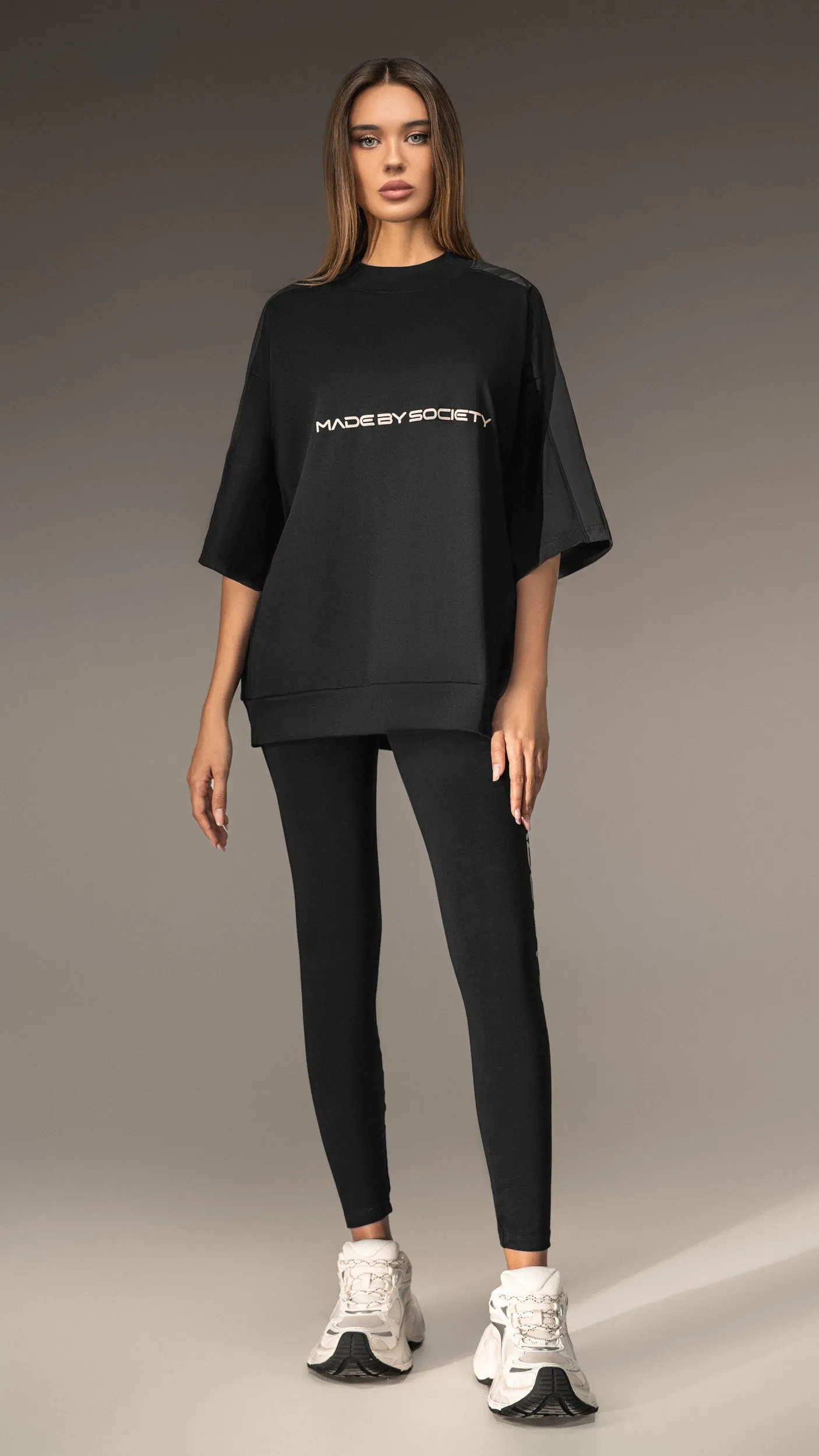 Oversized T-Shirt MADE BY SOCIETY - T25649 sold by Made by Society product image thumbnail 2