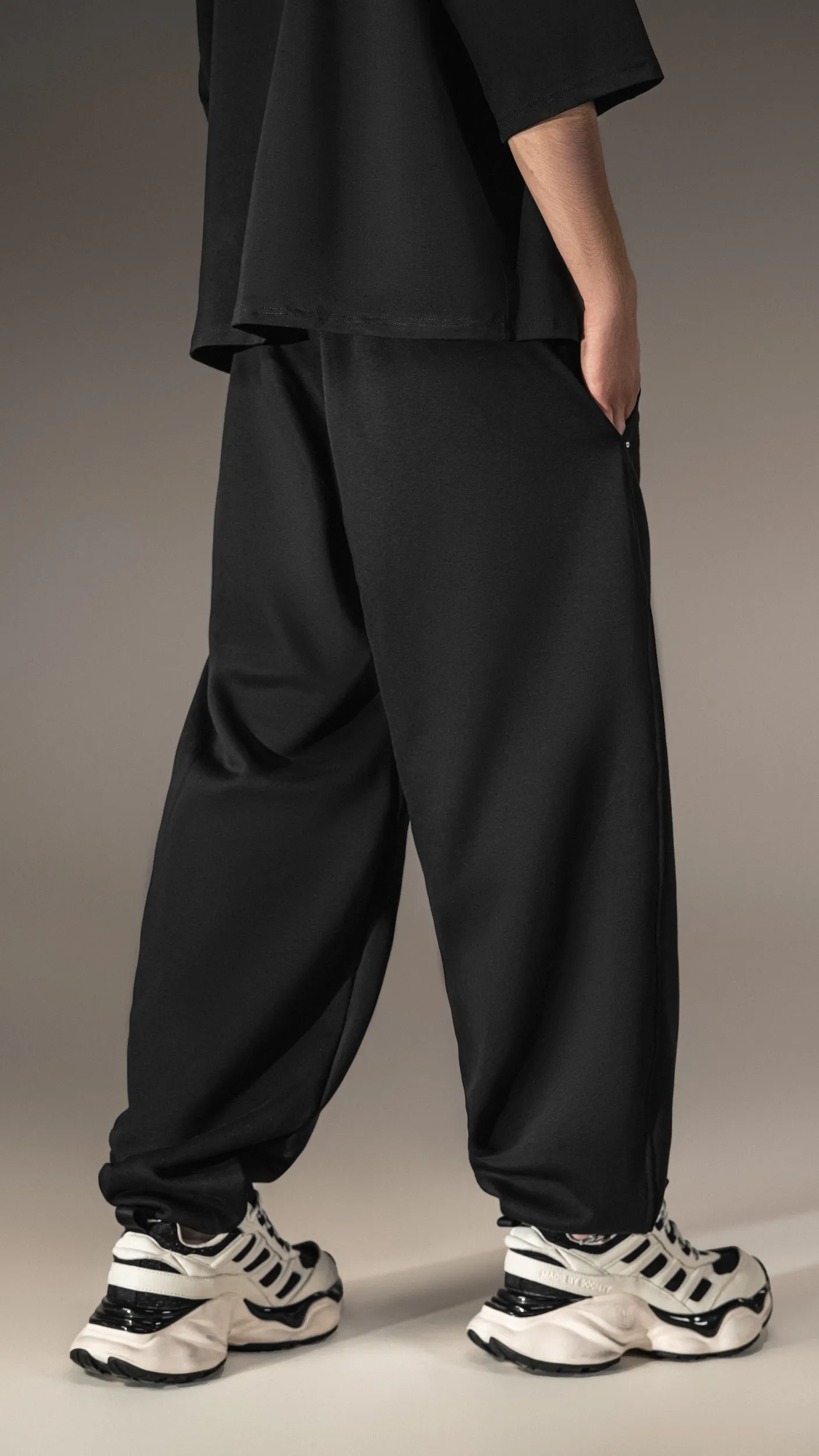 "Made by Society" Trousers with Strap Detail - P15729 sold by Made by Society product image thumbnail 4