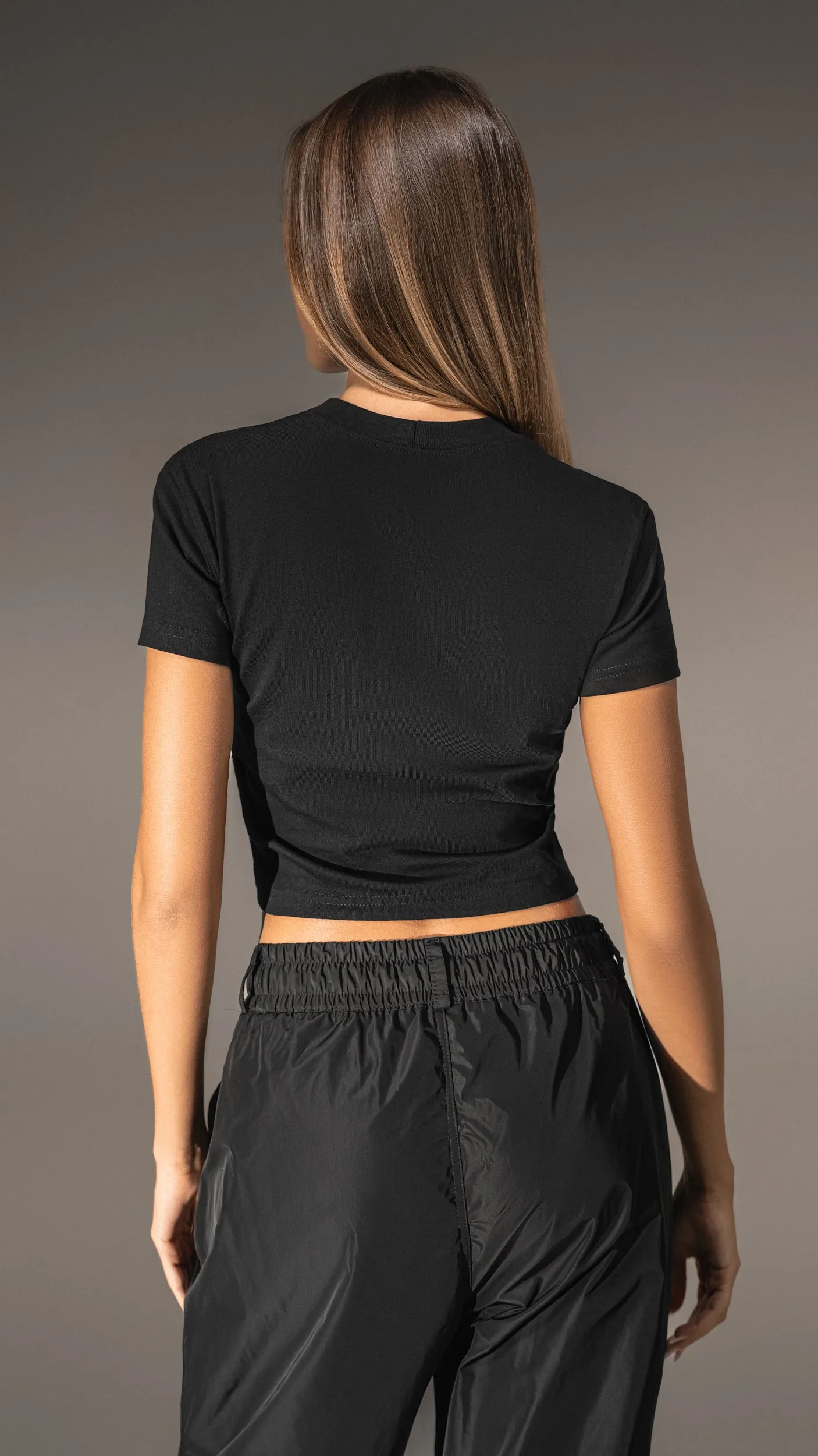 Made By Society Crop Top T-Shirt - T25680 sold by Made by Society product image thumbnail 4