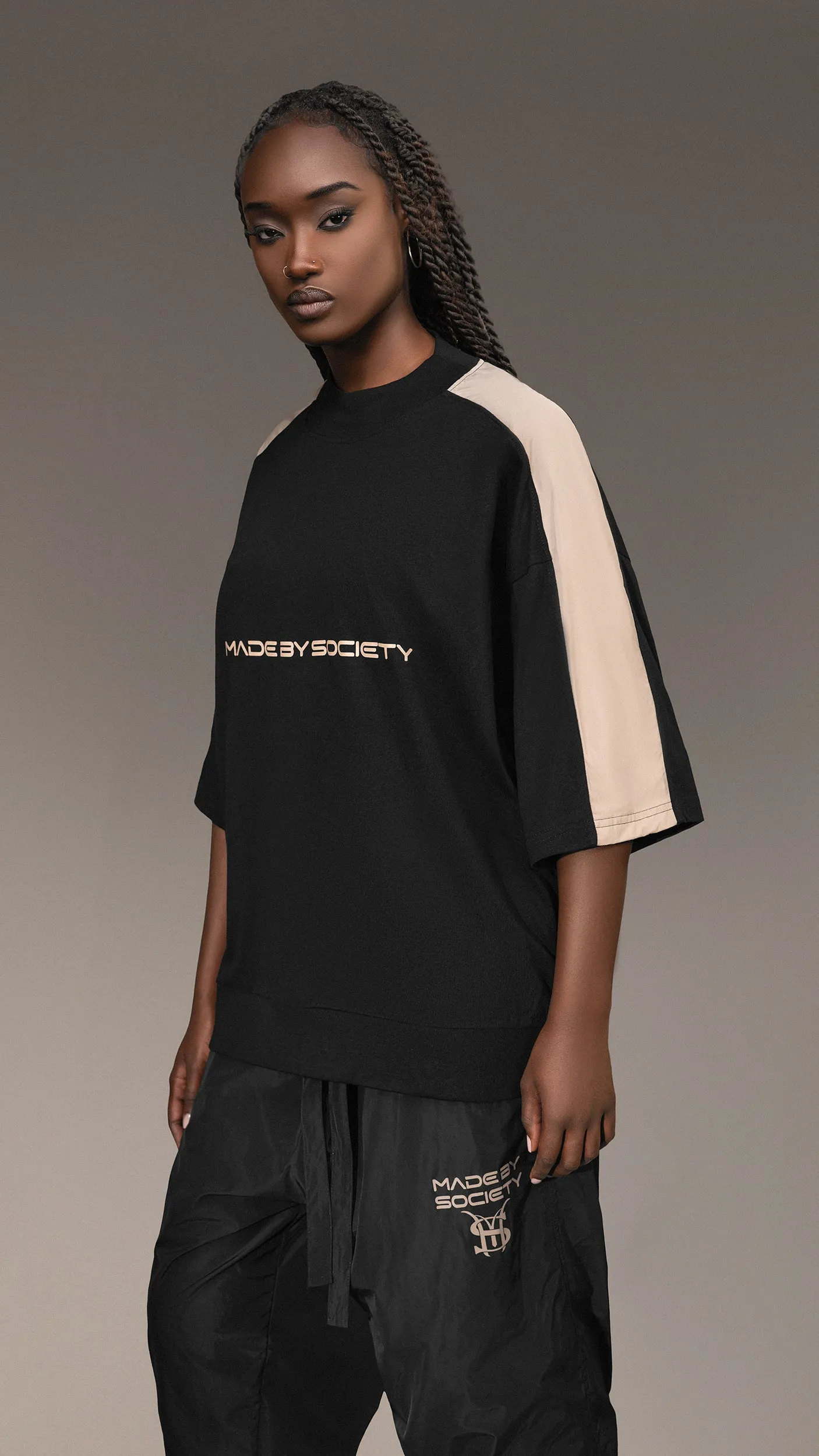 Oversized T-shirt Made by Society - T25631 sold by Made by Society product image thumbnail 3