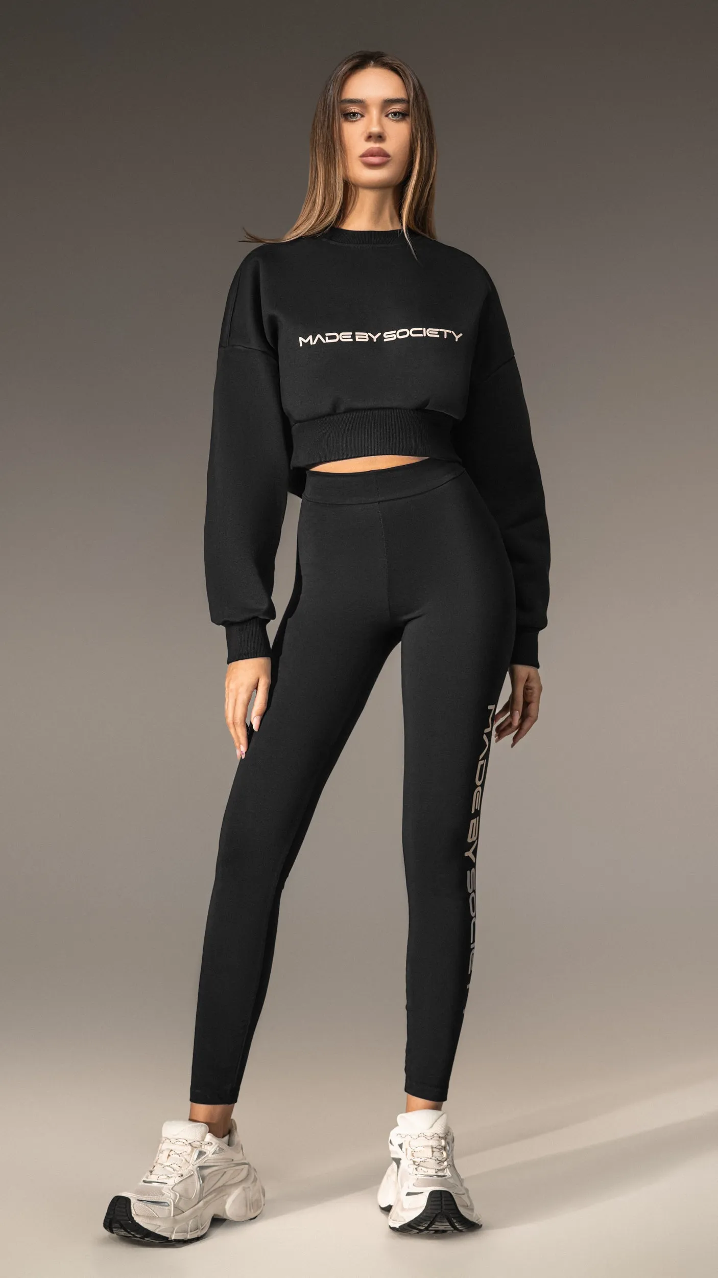 Made by Society Crop Hoodie - H25684 sold by Made by Society product image thumbnail 2