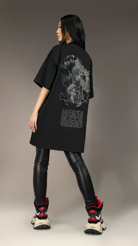 Oversized T-shirt "Made By Society" - T25881 sold by Made by Society