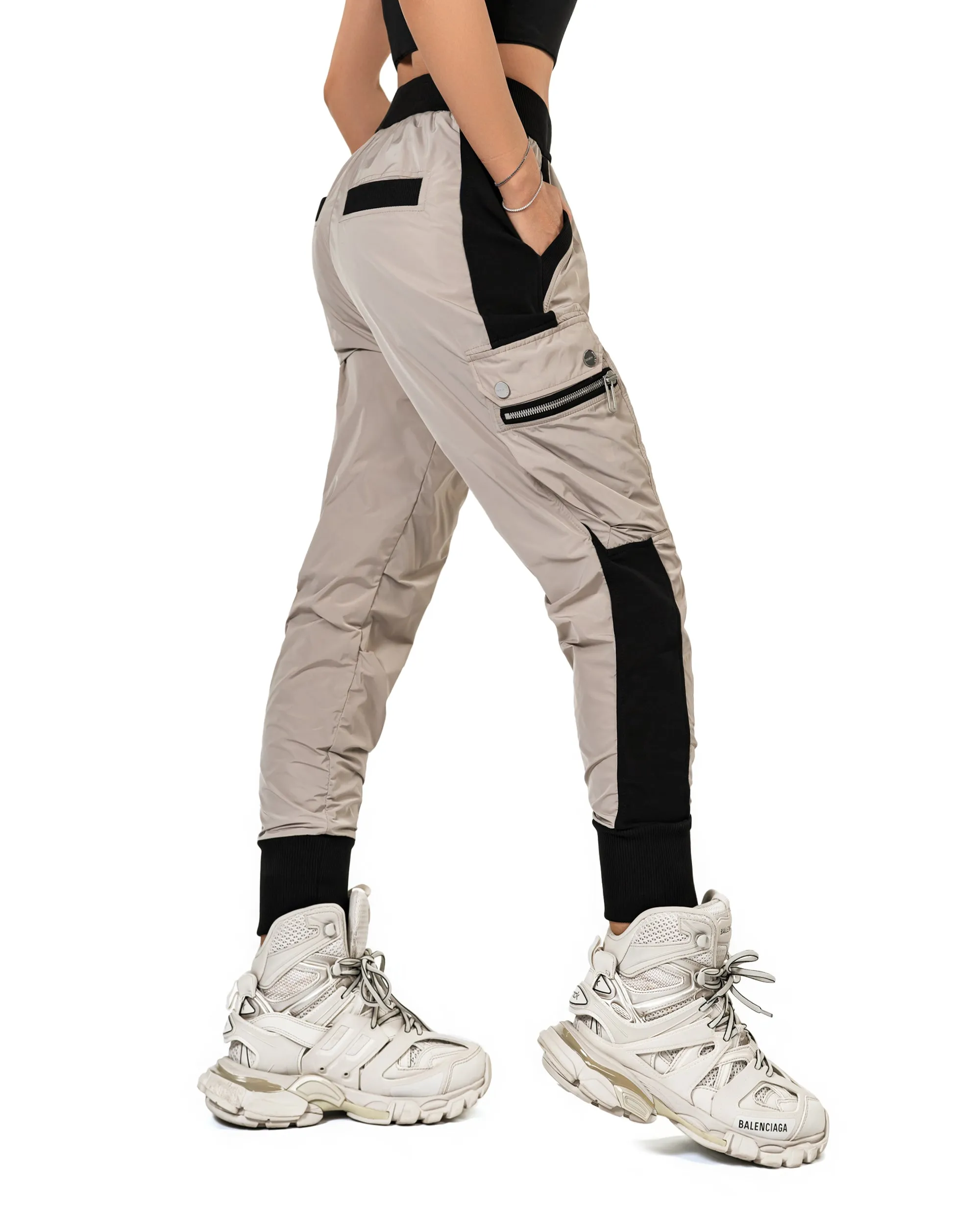 Stripe cargo pants - P24133 sold by Made by Society