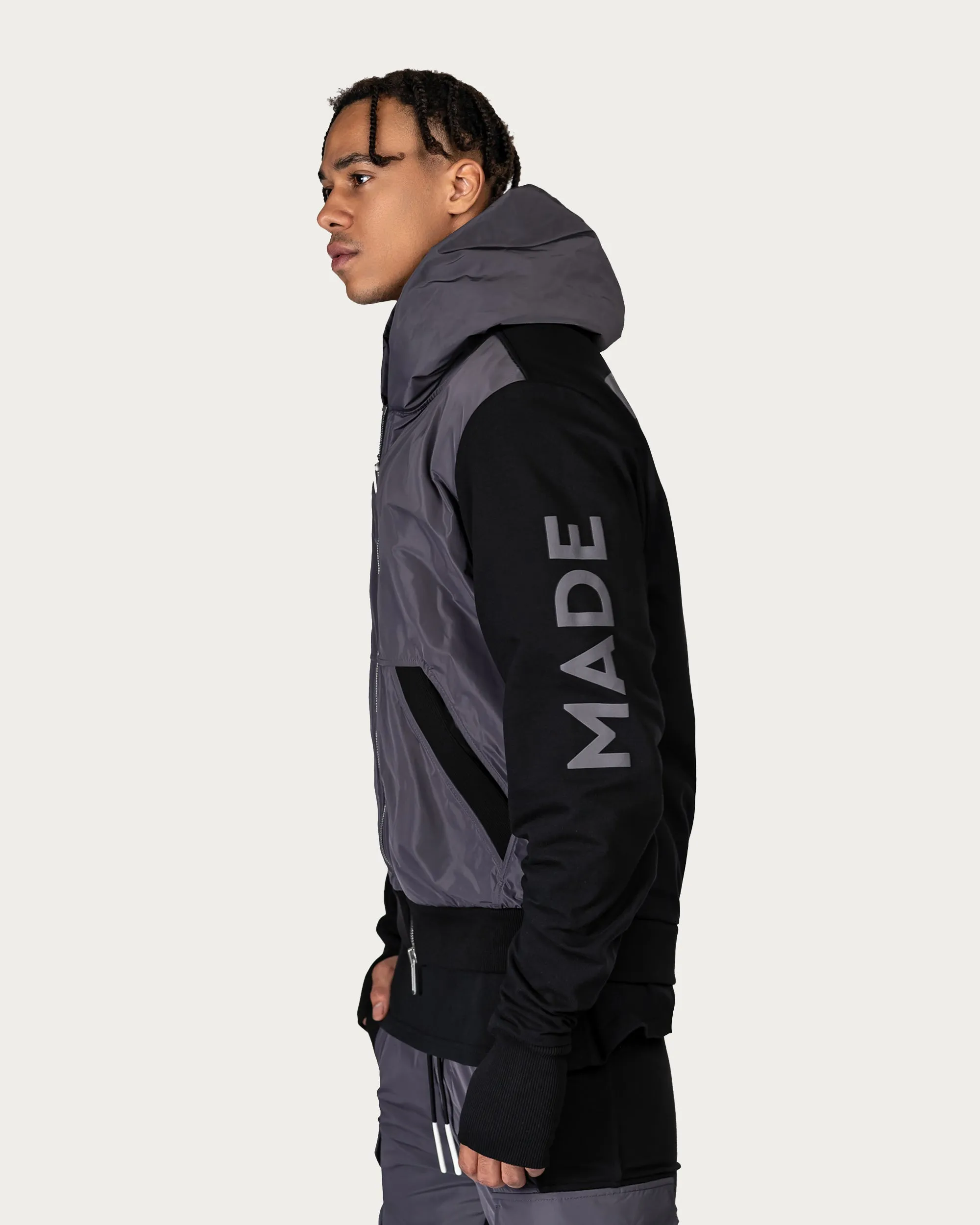 Zip Hoodie - H14425 sold by Made by Society product image thumbnail 3