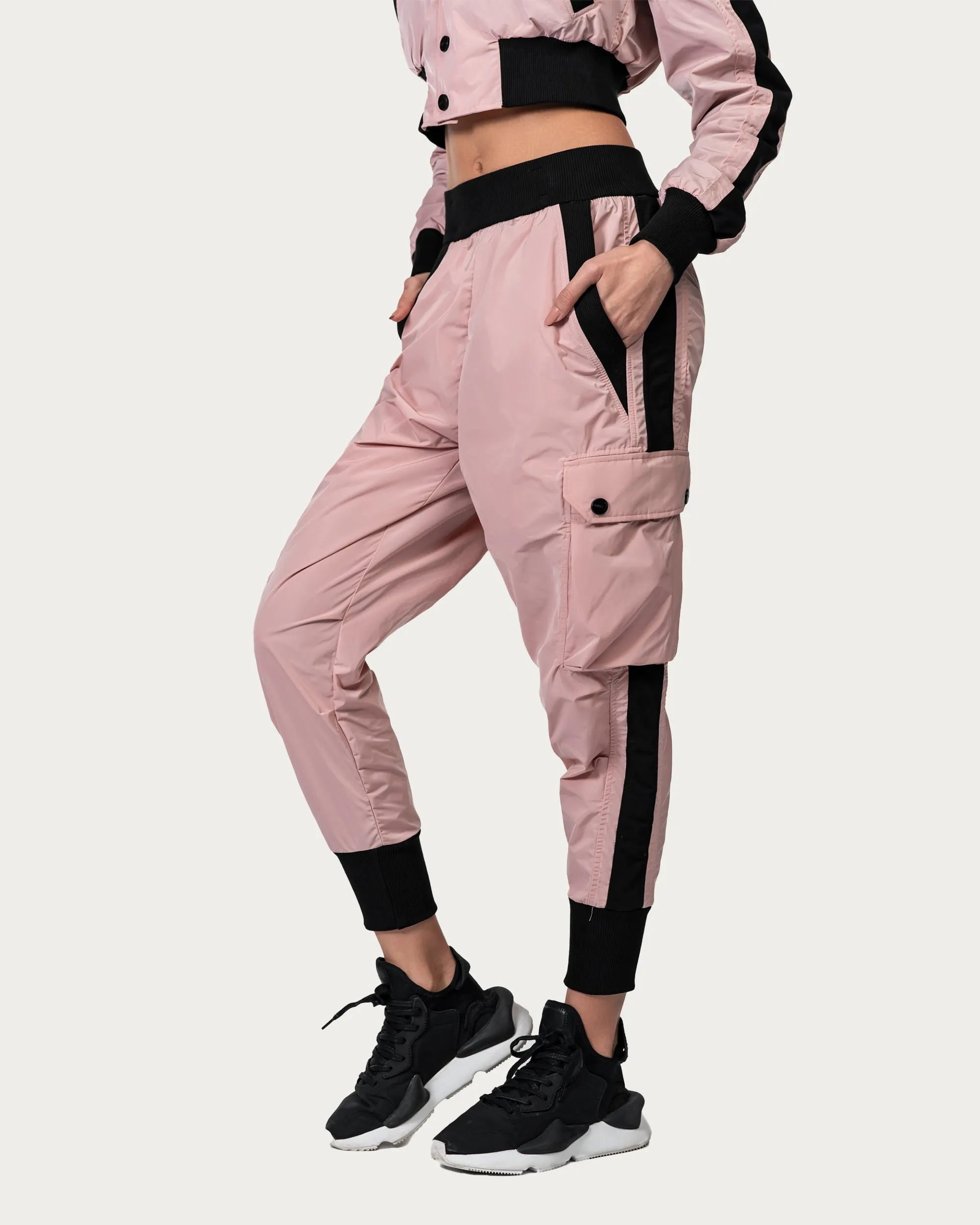 Stripe cargo pants - P24253 sold by Made by Society