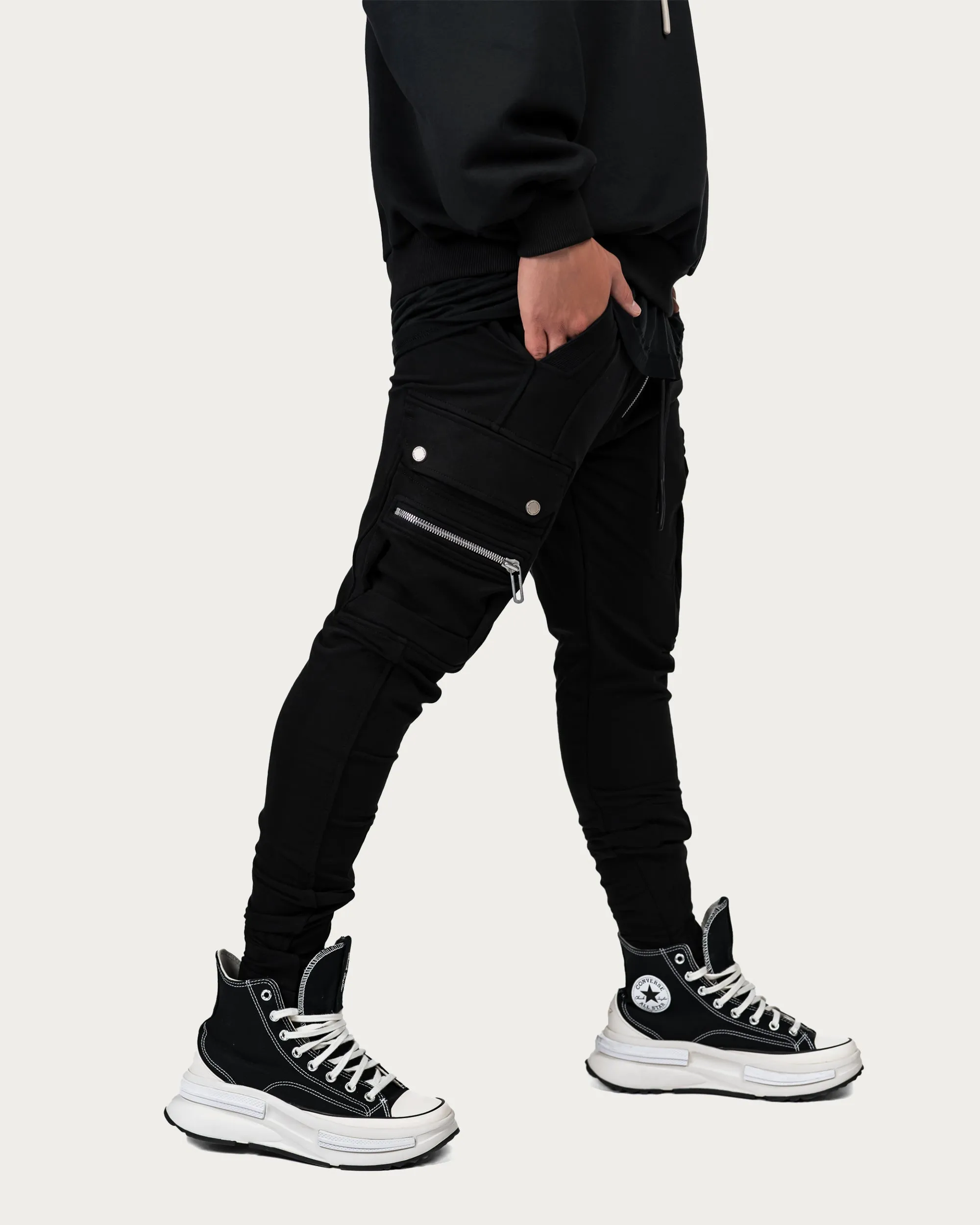 Double stud cargo pants - P12904 sold by Made by Society