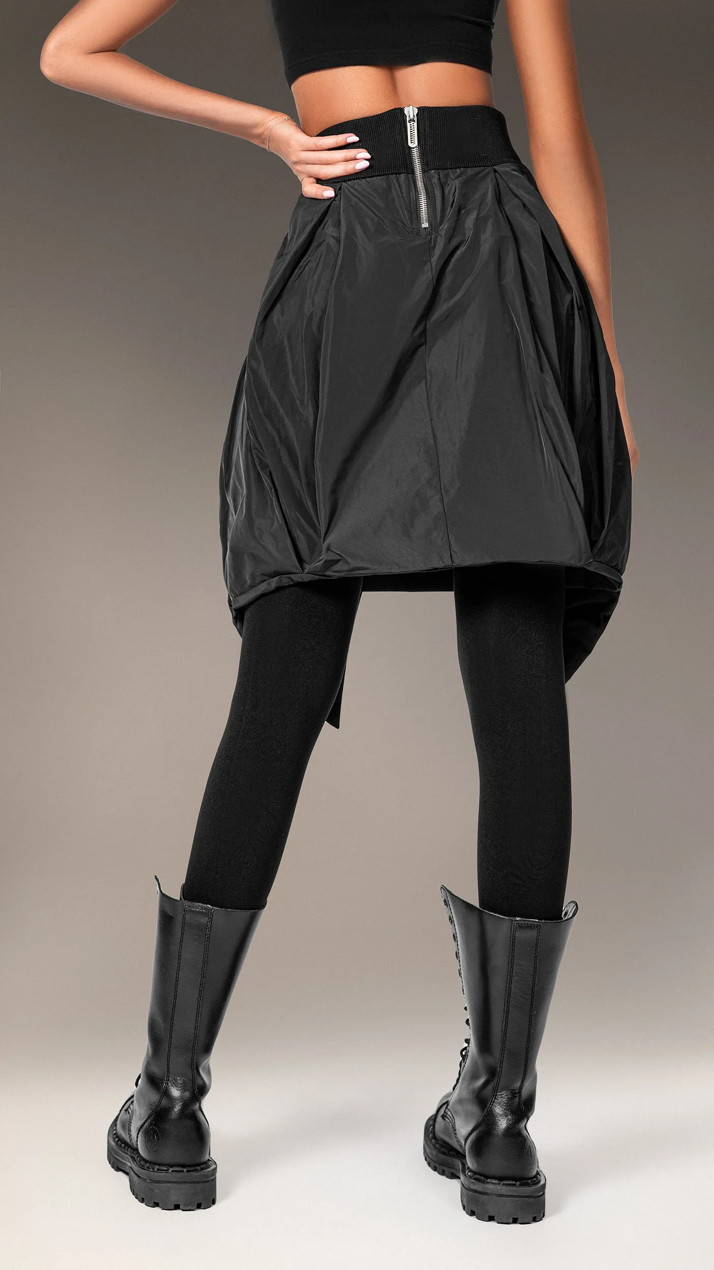 Asymmetric Design Skirt - F22435 sold by Made by Society product image thumbnail 3