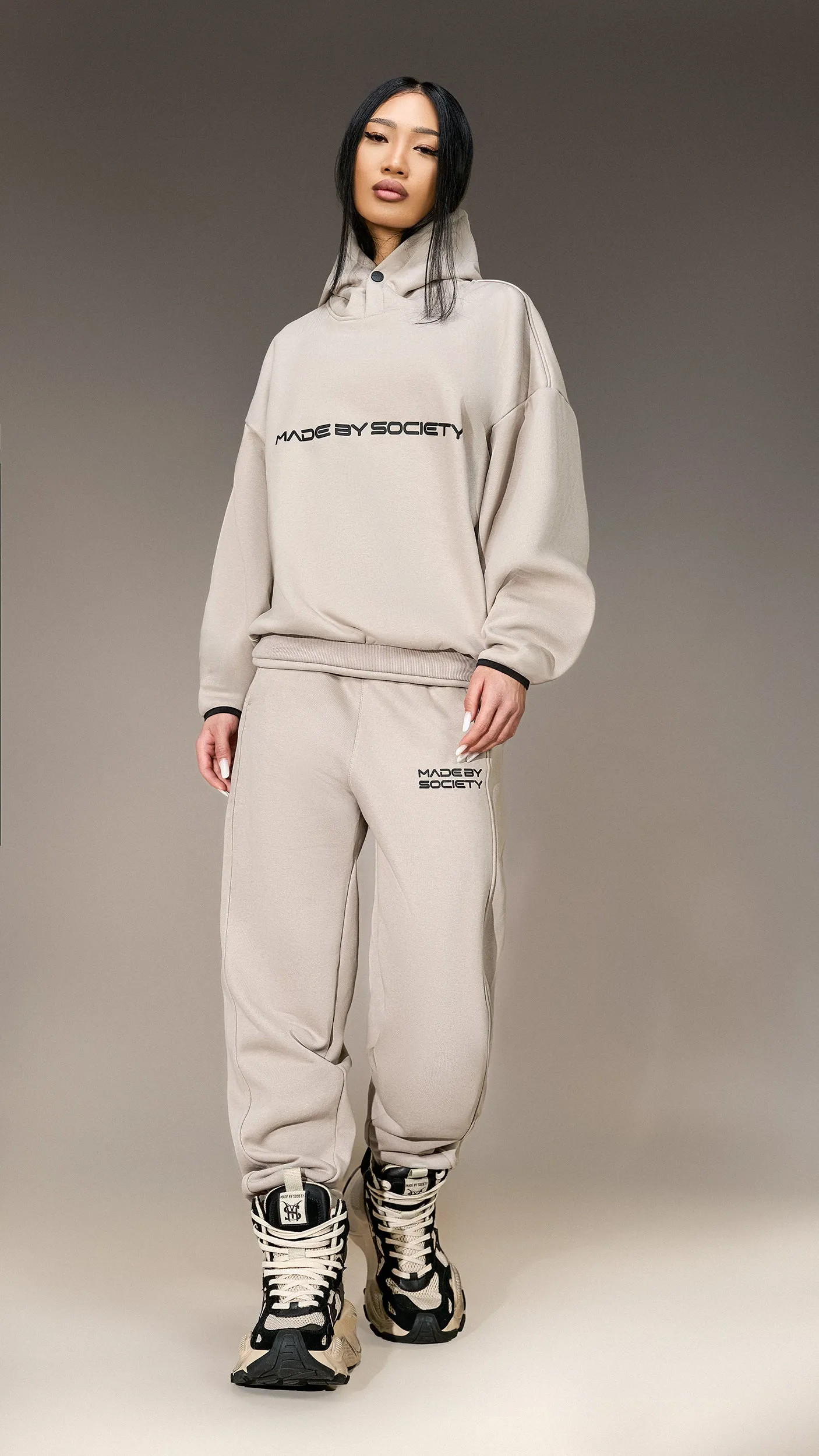 Casual Hoodie "Made by Society" - H25989 sold by Made by Society product image thumbnail 2