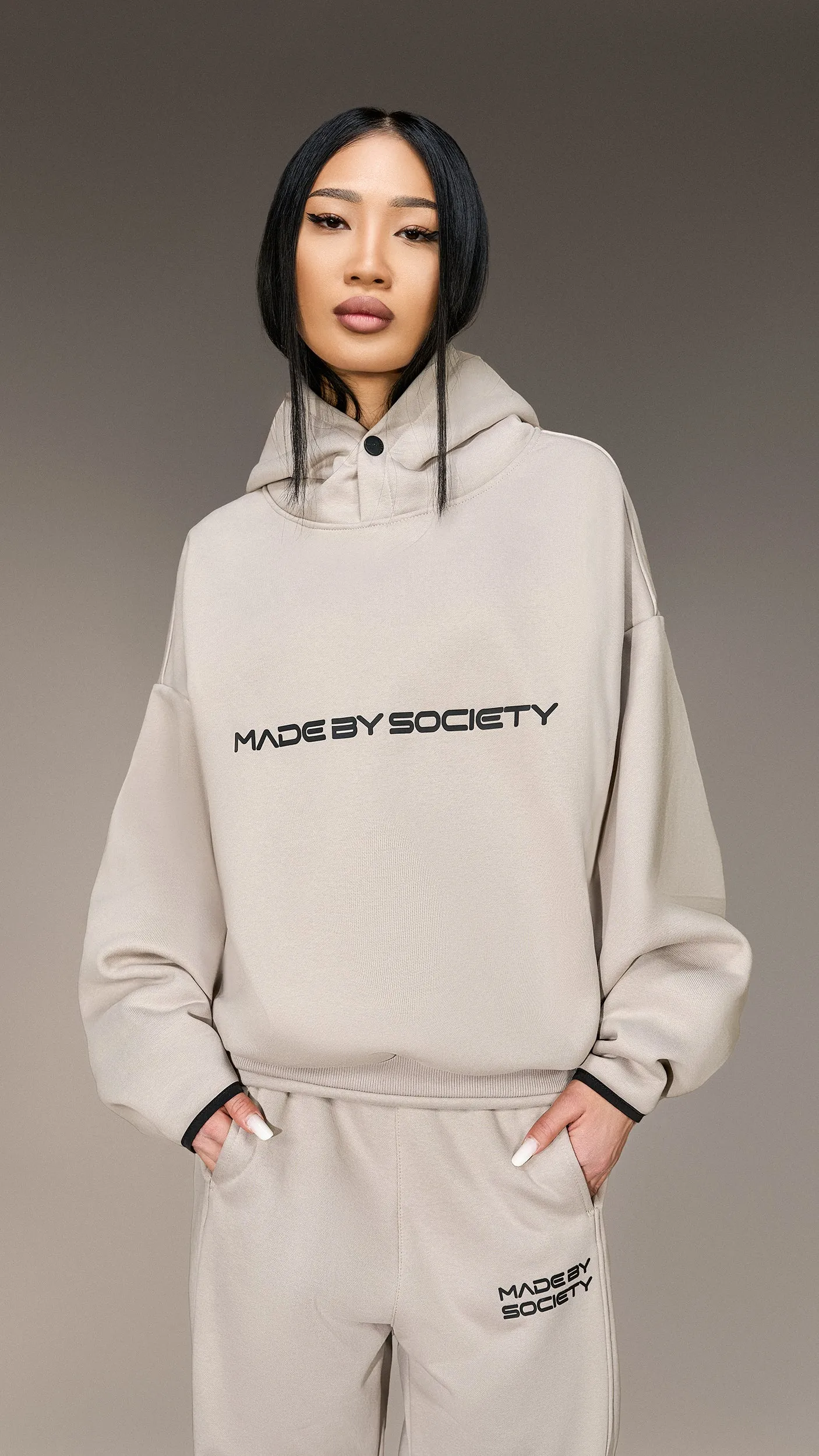 Casual Hoodie "Made by Society" - H25989 sold by Made by Society