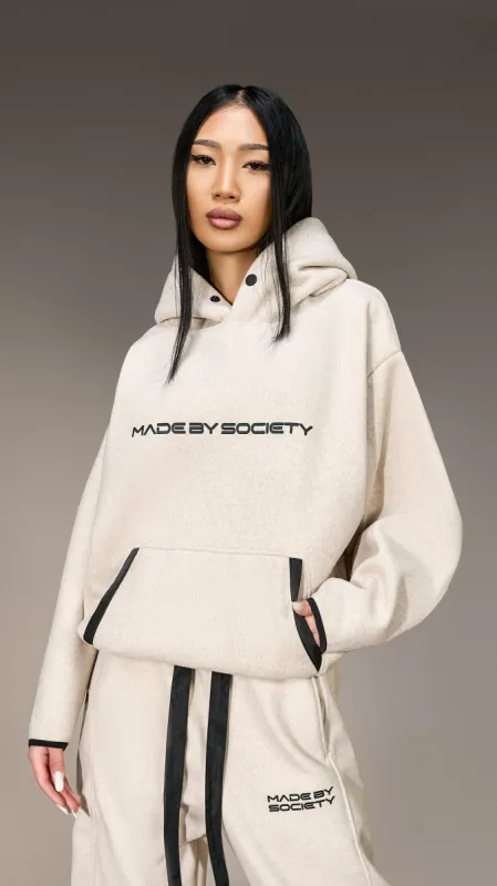 Oversized "Made by Society" Hoodie - H25979 sold by Made by Society