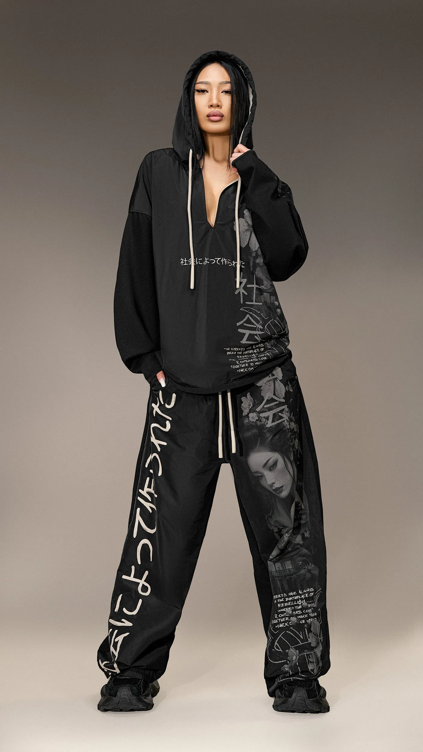 Japanese Print Hoodie - H25955 sold by Made by Society product image thumbnail 3