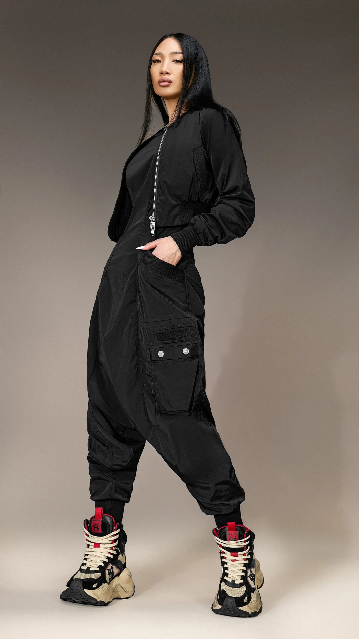 Cropped Jacket - J25263 sold by Made by Society product image thumbnail 2