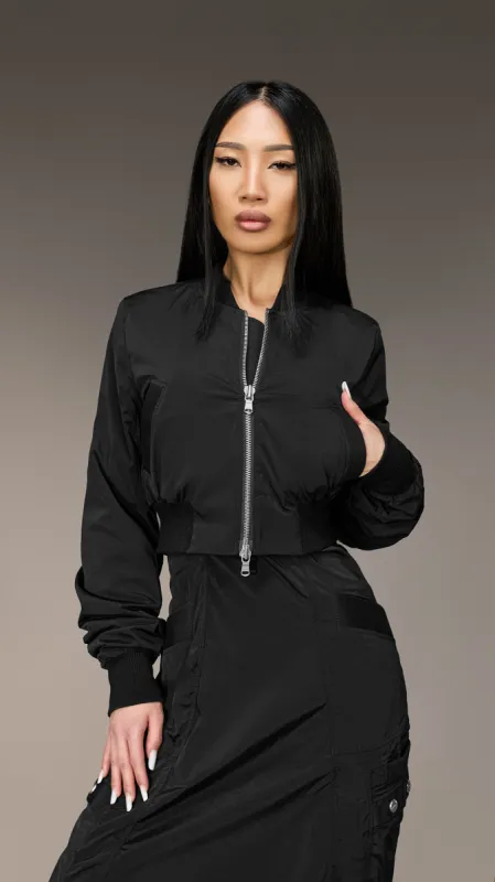 Cropped Jacket - J25263 sold by Made by Society