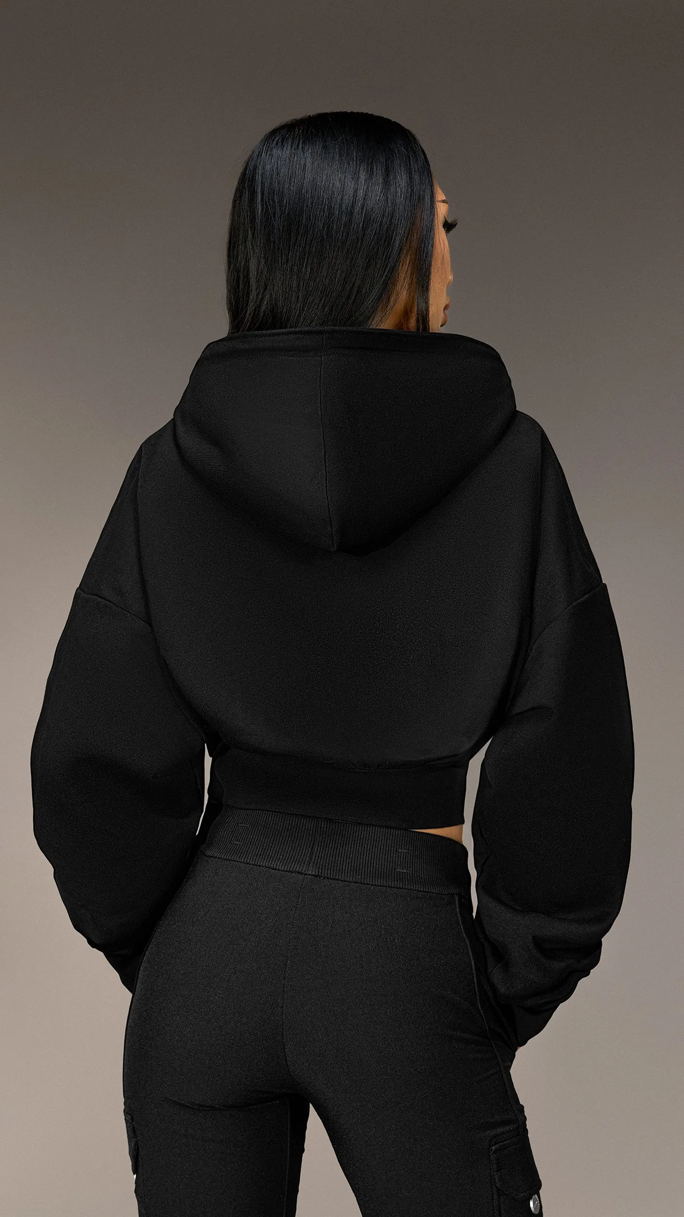 Made by Society Cropped Hoodie - H24226 sold by Made by Society product image thumbnail 3