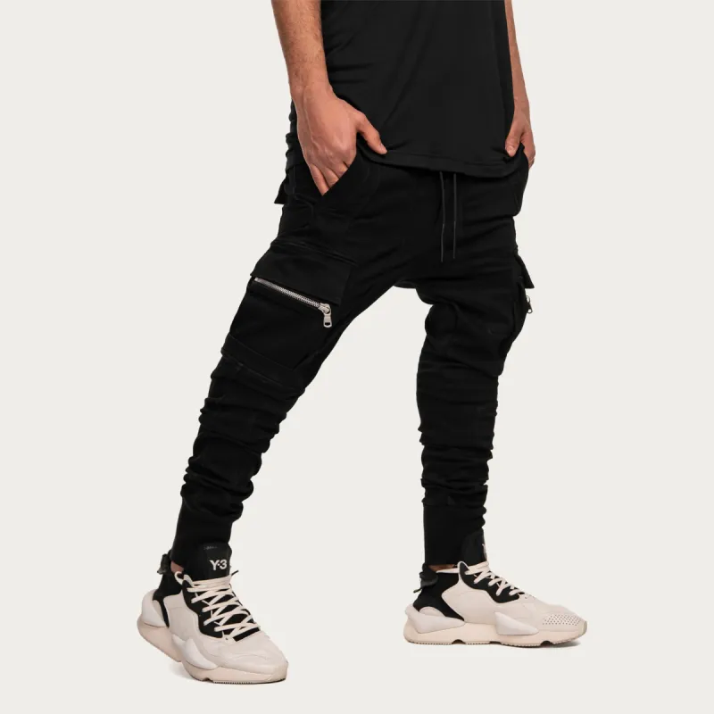 Denim Cargo Pants - P11524 sold by Made by Society