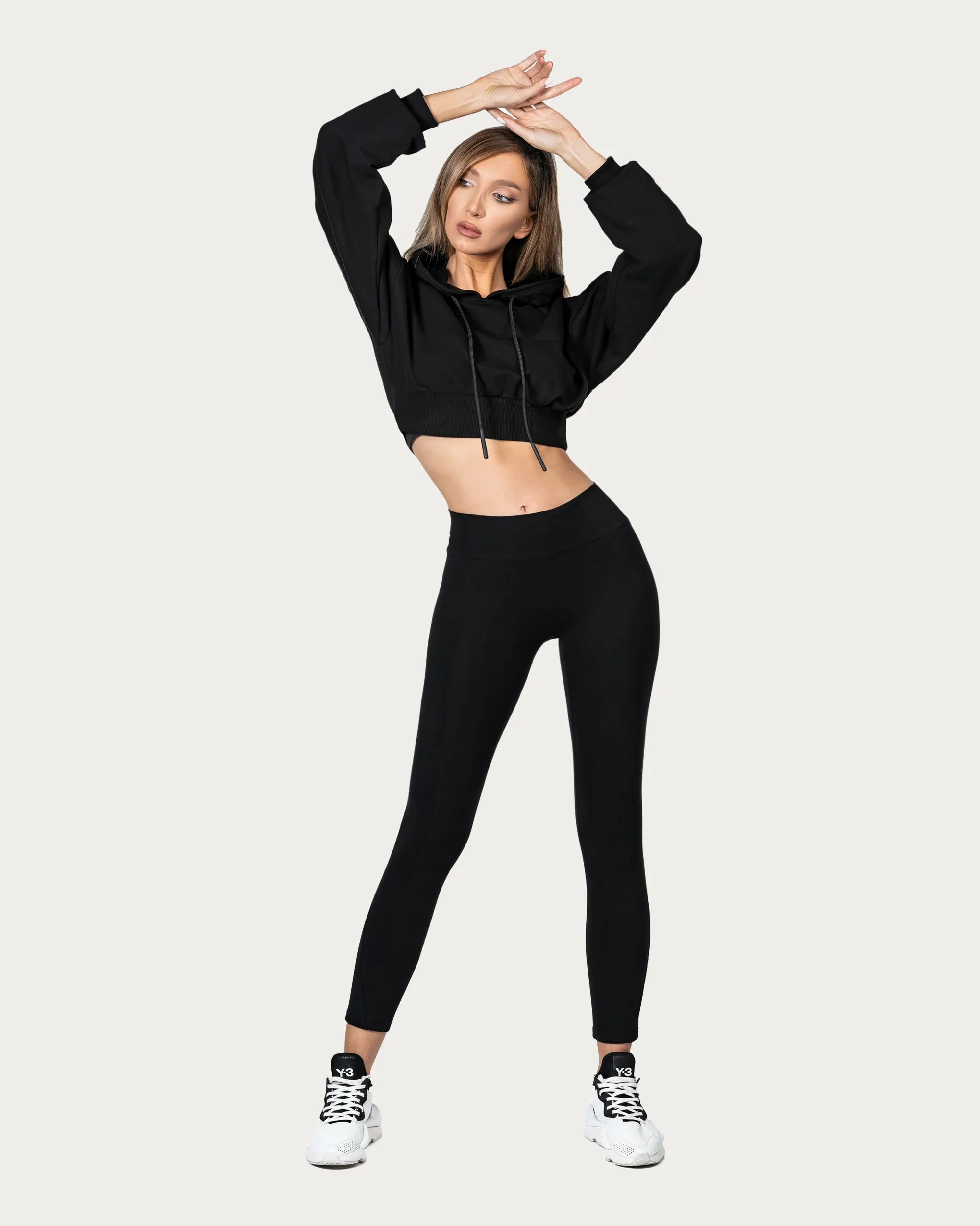 Crop Hoodie - H24222 sold by Made by Society product image thumbnail 4