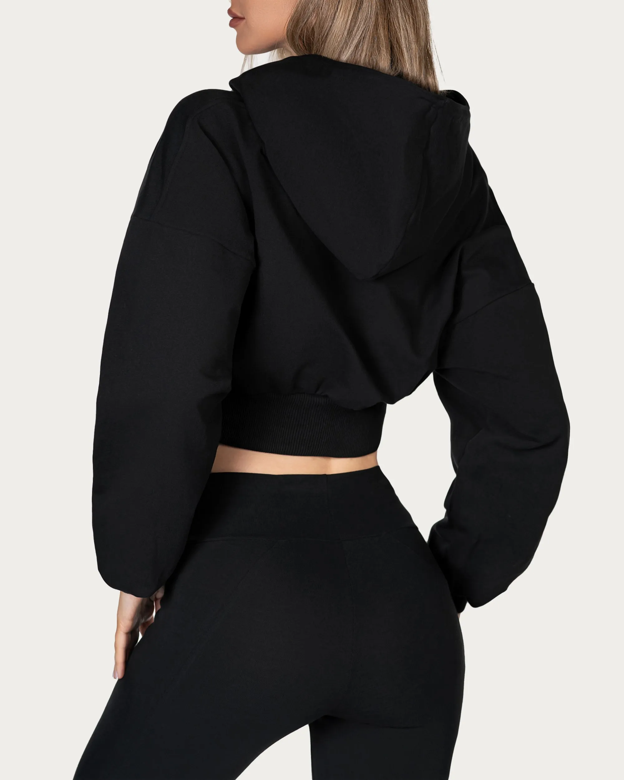 Crop Hoodie - H24222 sold by Made by Society product image thumbnail 3