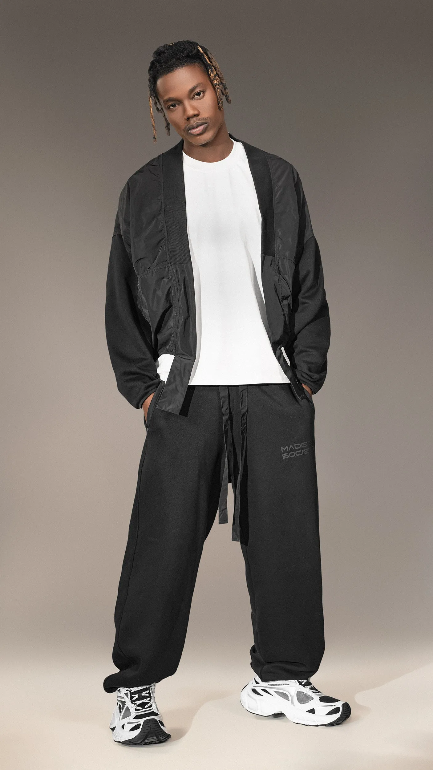 Made by Society Oversized Crop T-Shirt - T15781 sold by Made by Society product image thumbnail 2