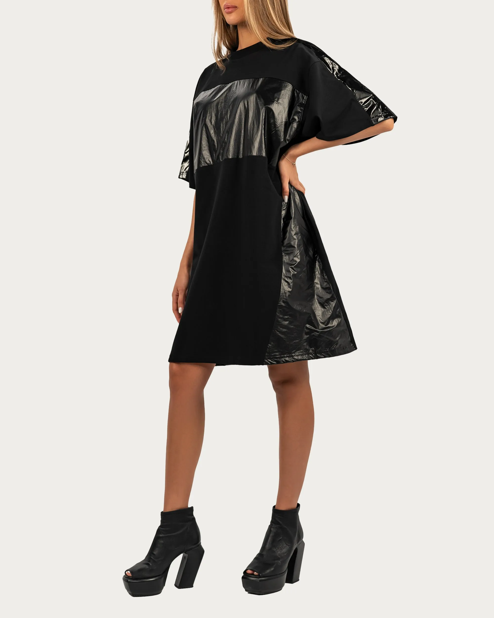 Liquid Frame T-Dress - D25151 sold by Made by Society