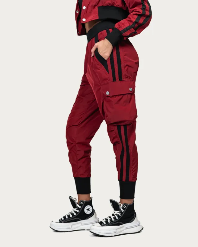 Stripes cargo pants - P24810 sold by Made by Society